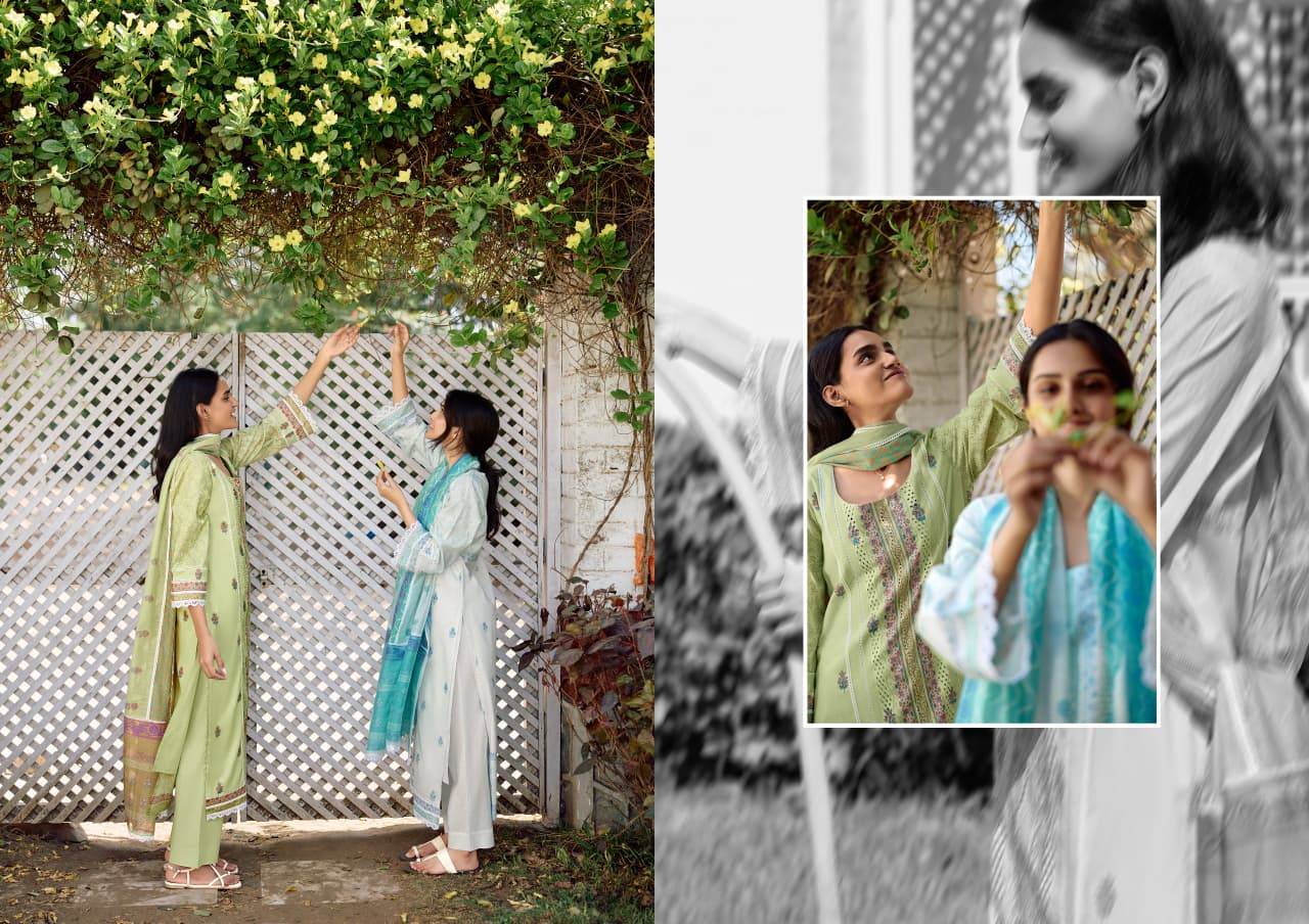 Gulzaar BY Kimora Fashion 2391 To 2394 Series Beautiful Fancy Stylish Colourful casual wear pure cotton lawn Dresses At Wholesale Price